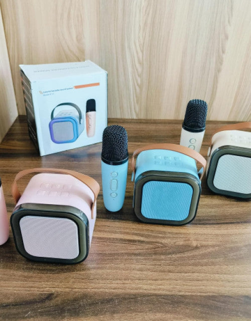 Portable Bluetooth Speaker with Wireless Microphone. (1)