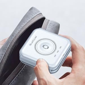 3 in 1 Magnetic Foldable MagSafe Compatible Wireless Charger | Ultra-Fast Travel Charging Station Pad Dock for Apple Watch iPhone 16 15 14 13 12 Pro Max Plus & Airpod