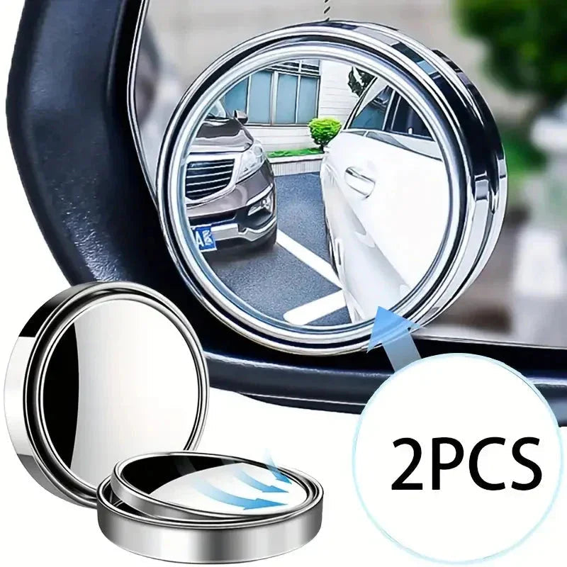 2 Inch Round Blind Spot Mirror | 🔥Pack of 2🔥 | FLAT 50% OFF SAVING