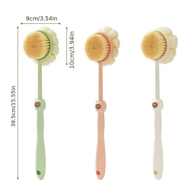2 in 1 Loofah - Brush with Long Handle | 🔥BUY 1 GET 1 FREE🔥