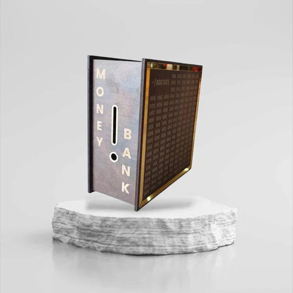 Wooden Money Bank  (1)