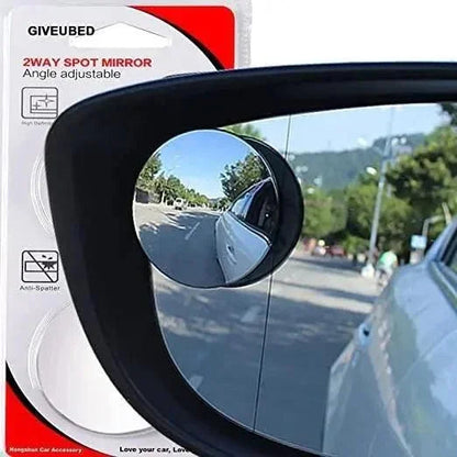 2 Inch Round Blind Spot Mirror | 🔥Pack of 2🔥 | FLAT 50% OFF SAVING