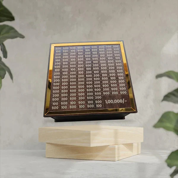 Wooden Money Bank  (1)