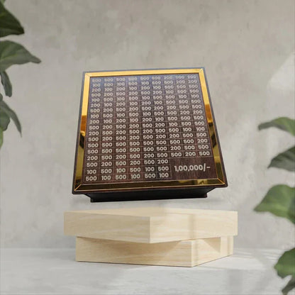 Wooden Money Bank  (1)