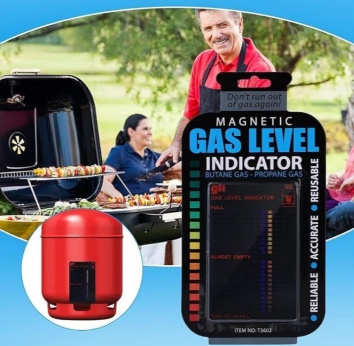 🧲 Magnetic Gas Level Indicator – Reusable Propane Fuel Level Indicator 🔥 1