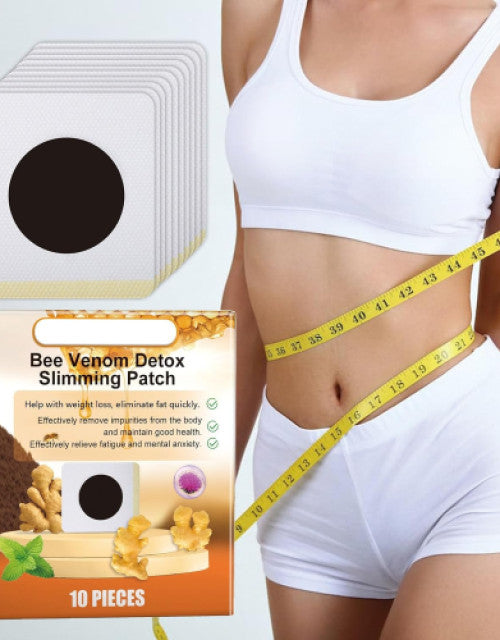 Bee Venom Lymphatic Daiamage & Sliming Patches (10 Patches)  (1)