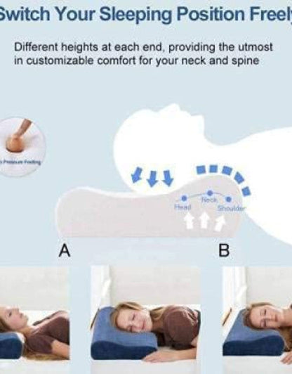 Cervical Colar & Cervical Pillow Premium Soft and comfort Adjustable 1 Head Support (1)