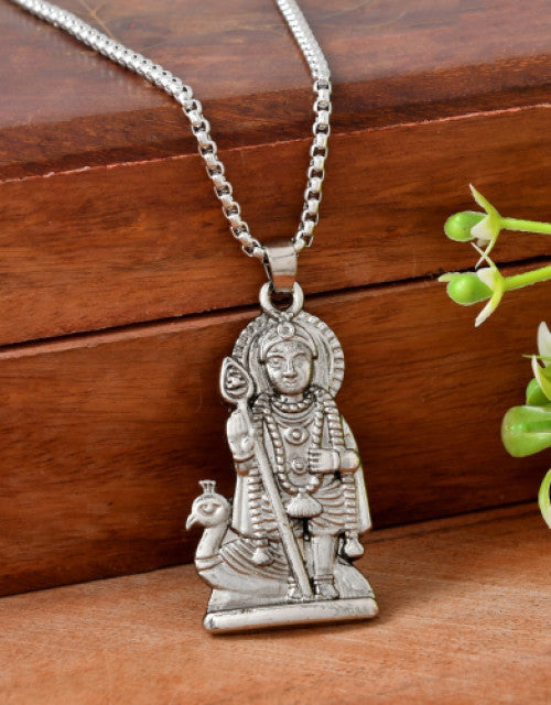 Divine lord murugan KARTHIKEYA pendant (1)