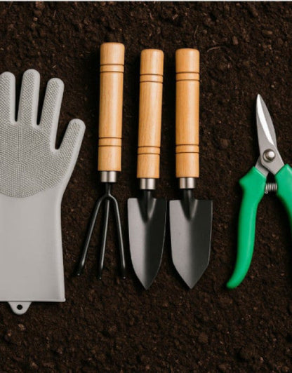 Gardening Tools Garden & Home & Kitchen Safty Equmet Reusable Rubber Hand Gloves (1)