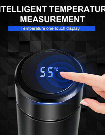 Hot & Cool Smart Vacuum Insulated Thermos Water Bottel With Smart LED Temperature Dispay  (1)