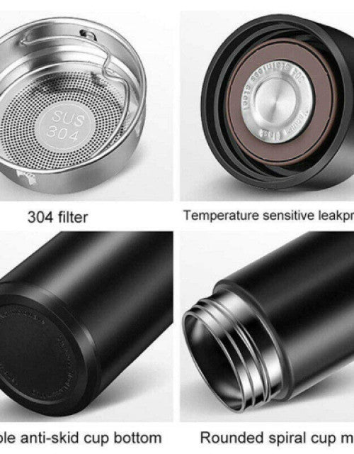Hot & Cool Smart Vacuum Insulated Thermos Water Bottel With Smart LED Temperature Dispay  (1)