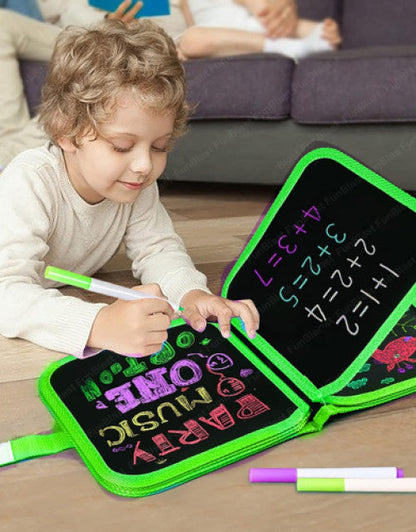 Kids Erasable Book Doodle Set,Magic Drawing Book for Kids (1)