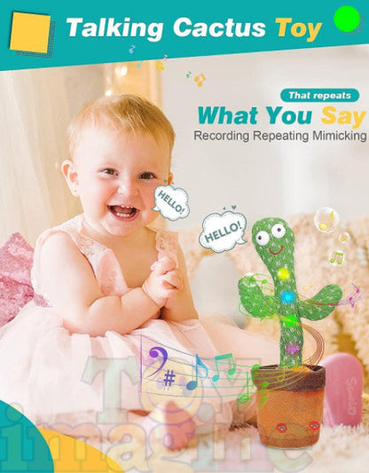 LED Musical Dancing & Mimicry Cactus Toy  (1)