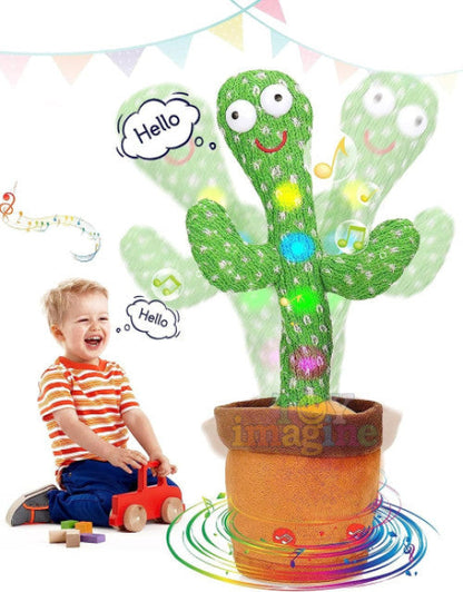 LED Musical Dancing & Mimicry Cactus Toy  (1)