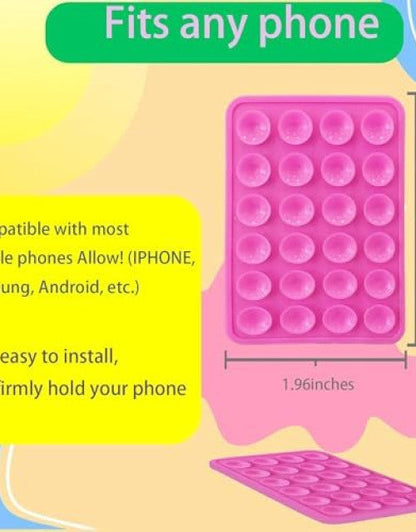 Octopus Phone Holder Silicone Suction Phone Case ( Pack Of 1 )