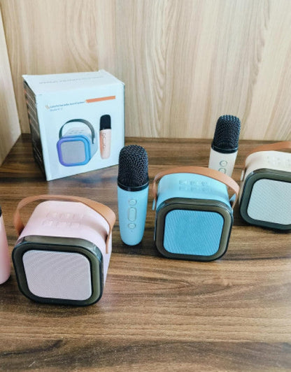 Portable Bluetooth Speaker with Wireless Microphone. (1)