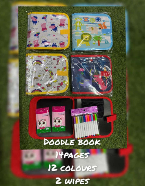 Reusable Doodle Book Set for Kids  (1)