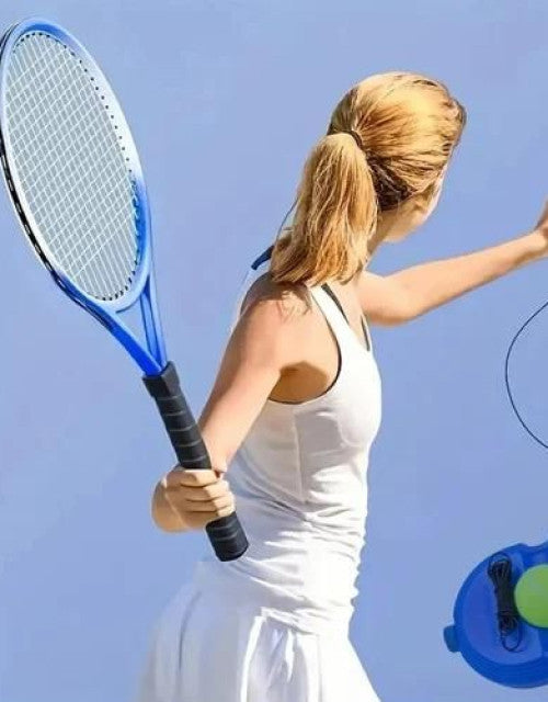 Solo Tennis Trainer Rebound Ball with String for Self Tennis Practice  (1)