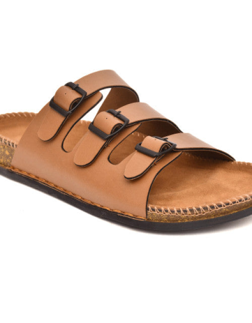 Tan Casual sandal for men Stylish Lightweight Daily use Durable Comfortable (1)