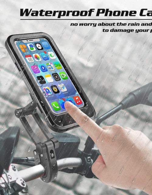 Universal 360 Rotation Bike Waterproof Cell Phone Holder (1)